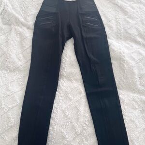 Black High-Waisted Pants